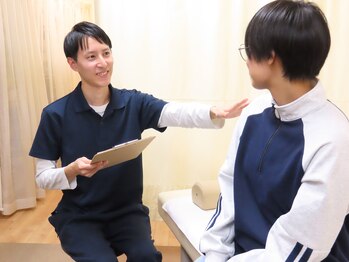 本通北8整骨院/施術後に状態を説明し終了