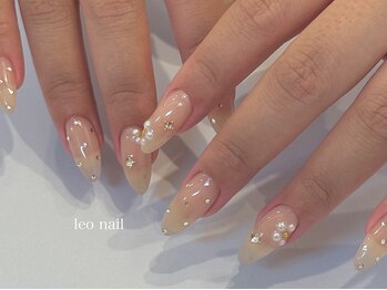 レオネイル(leo nail)の写真/【アートし放題90min★全員¥8800】丁寧なケアでとびきり美しく!!パーツ&カラー300種類以上ご用意◎