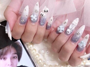 プティネイル 池袋(Puty Nail)/M!LK塩崎太智くん生誕ネイル♪