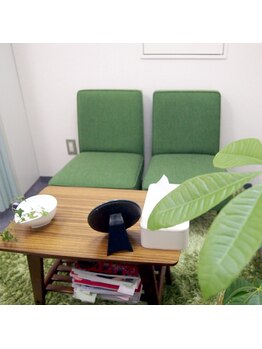 表参道 パディシャ 本店(Pas de Chat)/こちらで少しおまちくださいね。