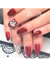 ネイルサロンラメール(La Mer)/レッドネイル