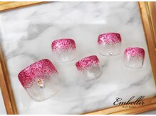 アンベリール 横浜店(Embellir)/(936)ポイントレースFootネイル