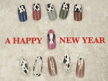 リエンダ ネイル(Leende nail)/牛柄ネイル