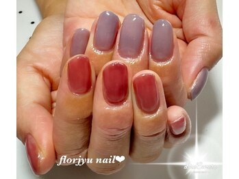 フロージュ ネイル(florjyu nail)/2カラーnail 