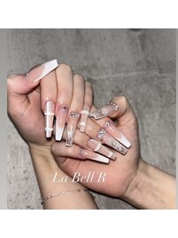 おまかせで冬ネイル