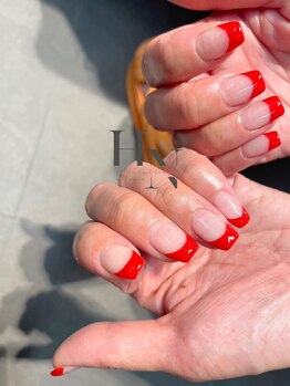 ルヒアネイル イオン戸畑ショッピングセンター店(Ruhia Nail)/フレンチネイル