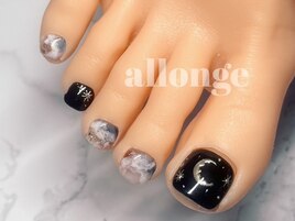 大理石風ニュアンスネイル☆