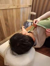 クマの冬眠 南川添店/施術風景