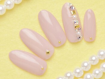 クアトログランシュ 青葉台(QUATRO×GranCieux)/大人のピンクネイル/6500円