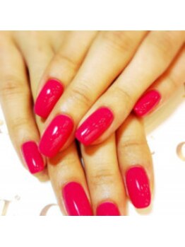 クリスタルネイル ボンベルタ橘店(CRYSTAL NAIL)/ワンカラーネイル