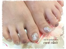 ネイルアンドアイラッシュサロン ココクレール(cococlair)/お客様ネイル☆フット
