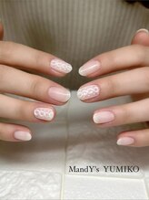 マンディーズ(MandY's)/クリアーホワイト/ニット