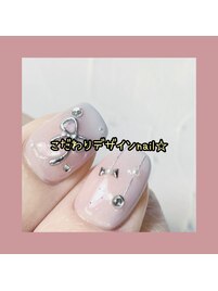 こだわりデザインnail☆