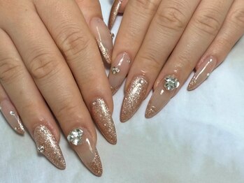 クレアラルーチェ 八幡店(Crea la Luce)の写真/ロングNail派の方必見♪時短で出来るチップの長さ出しやアクリルスカルプまで当店にお任せあれ♪