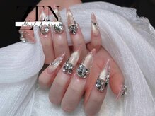 ゼン ネイル デザイン 池袋(ZEN NAIL DESIGN)/* 長 さだしやり放題×つけ放題