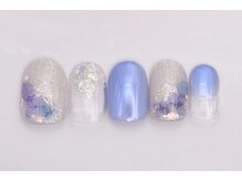 プリッシュ 上野店(prish)/6000円　紫陽花　ブルーパウダー