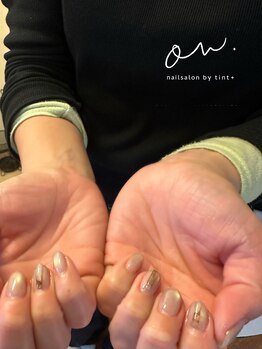 オンドットネイルサロンバイティントプラス(on. nailsalon by tint+)/8980円デザインマグ変更＋550円