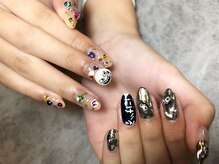 イデアル(ideal)/ジェルデザインフリー10本アート