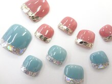 ネイルサロン クイール 小山店(NAIL SALON QUILL)/ガラスフレンチフット