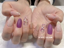 インネイルサロン 日暮里(IN NAIL SALON)/初回オフ無料流行り￥7500