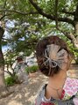 美容館 一番星 浴衣ヘアアレンジ♪