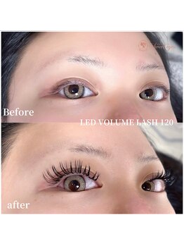 スウィートアイズ(Sweet eyes)/LEDボリュームラッシュ 120束