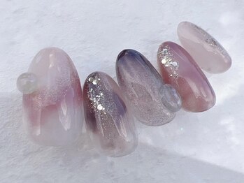 ヴィヴィアン ネイル(Vivian nail)/ピンク 秋ニュアンス