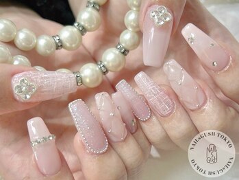 ネイルズガッシュ 溝の口店(NAILs GUSH)/ツイード/キルティング/量産型