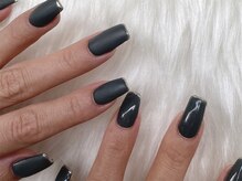 恵比寿ミリ(mm)/ミラーフレンチマットネイル