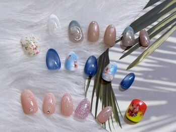 ビアンカ 沖縄おもろまち店(Bianca)の写真/《シンプル～トレンドデザイン、豊富にご用意♪》初回オフ無料/カラーチェンジ◎ネイルをお得に楽しめる☆