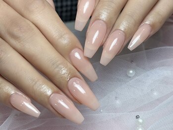 サリーネイルラボ(Sully Nail Lab)/ピンクナチュラルネイル