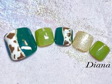 ディアナ ひたちなか高場店(DIANA)/定額ネイル　77000円　C‐002