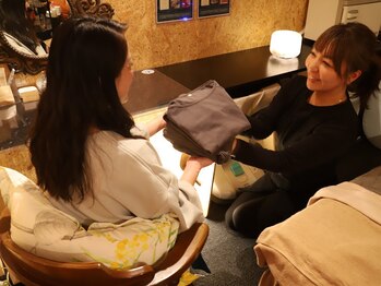 メロウサンセット(Mellow Sunset)/ドライヘッドスパでは