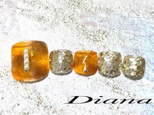 ディアナ ひたちなか高場店(DIANA)/定額ネイル　6600円　D‐021