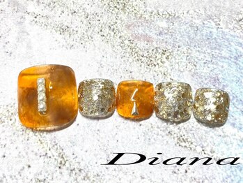 ディアナ ひたちなか高場店(DIANA)/定額ネイル 6600円 D‐021