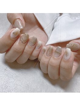プラス デ ネイル(+ de nail)/ハンド☆ニュアンス 8,250円