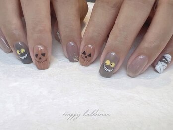 ヴィヴィアン ネイル(Vivian nail)/ハロウィン　アートネイル