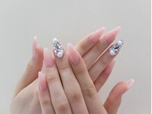 ネイルサロンミキ 横浜(MIKI)/ストーン埋め尽く2本込スカルプ