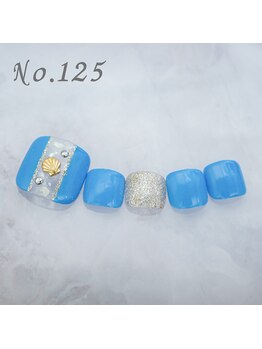 フットネイル：No.125