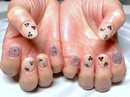 ☆ホログラムフラワーネイル☆