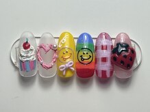 ジョアネイル(JOA Nail)/スマイル/ケーキ/ハート/イチゴ
