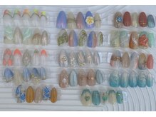 スロウネイル(slow nail)の雰囲気（毎月多数のnew定価デザイン！毎月多数のnewデザイン作成）