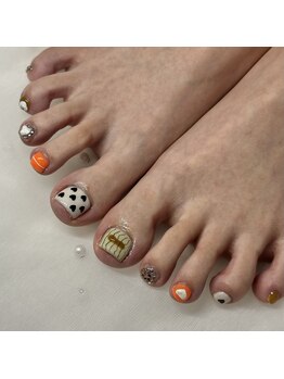 フットネイル アートし放題