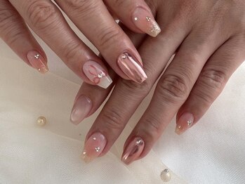 ペティル(petille)の写真/【sinple design (オフ込)¥6000】指先から"自分らしさ"を演出♪最新トレンド~定番デザインまで幅広く可能◎