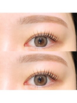 リノバイミラ 柏(Lino by MIRA)/上下パリジェンヌ+眉毛wax☆