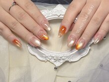 ウェーブネイルサロン'('Wave Nail salon)/持ち込みデザイン/フィルイン
