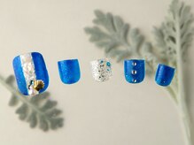 ネイルサロン ハース(Hearth)/華やかなフットネイル☆