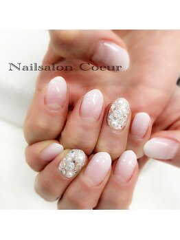 ネイルサロン クール(Nailsalon Coeur)/ストーンネイル