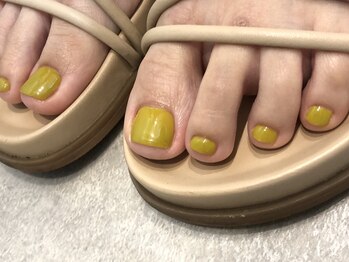 ゴッダスネイル(GODDESS NAIL)/フットワンカラー