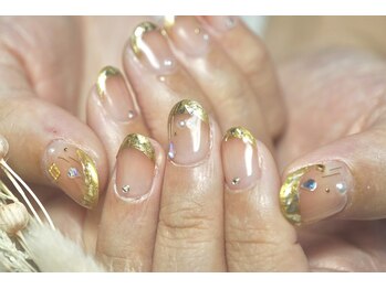 わたしのネイルとよもぎ蒸し/2hフリーコース/オフあり